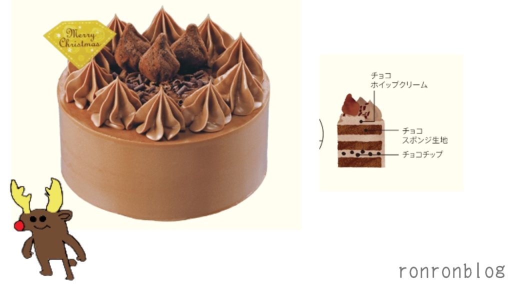 各コンビニのチョコレートケーキを比較!