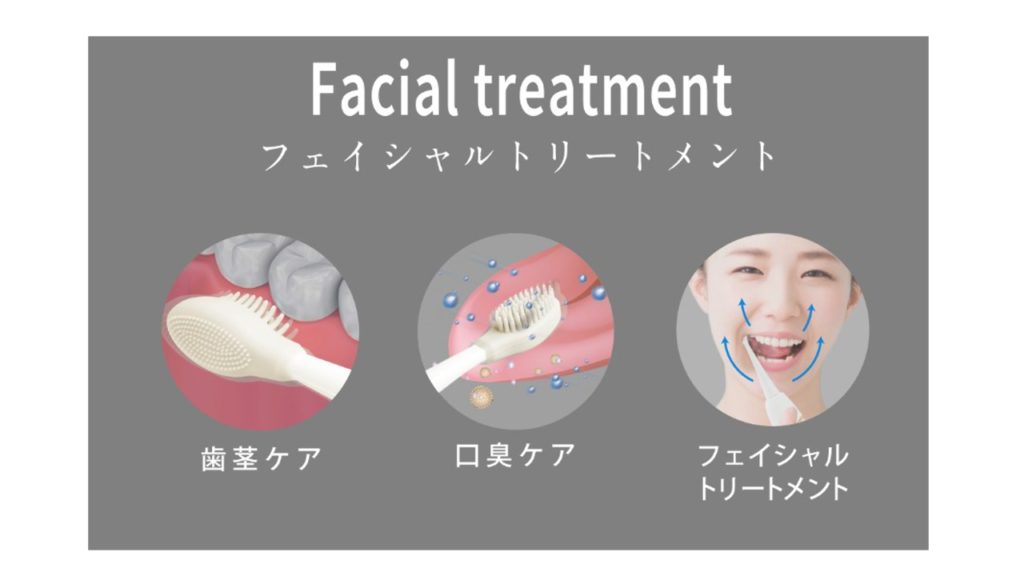 口の中からほうれい線をケア